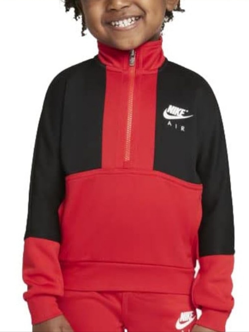 Nike Kids' Red and Black Jacket Size 4T